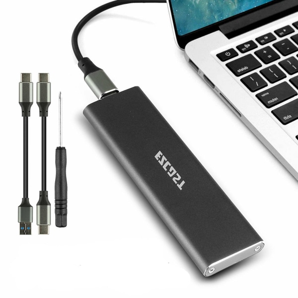 M2 Ssd Hard Case Nvme Pcie Kabinett M.2 Til Usb Type C 3.1 Gen2 M Key Adapter