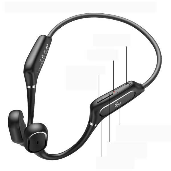 Benlednings Bluetooth Headset