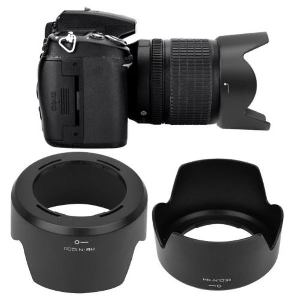 HB-N103II Kamerahusskydd i plast kompatibelt med Nikon 1 VR 10-30mm f / 3