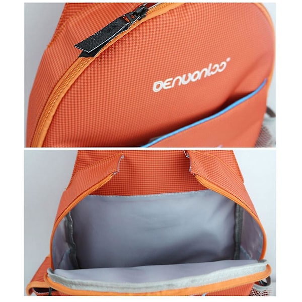 Tennisbag utendørs sportsryggsekk (Oransje)
