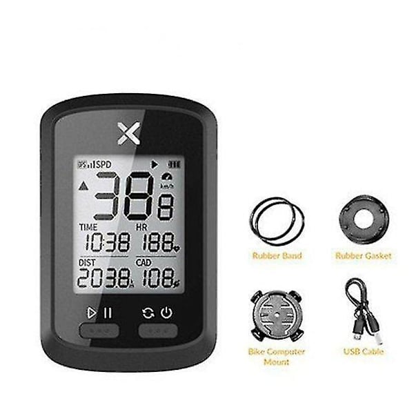 G plus cykel GPS cykelcomputer trådløs speedometer vandtæt cykel GPS cykelcomputer cykel
