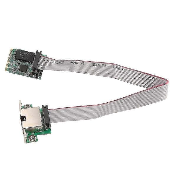 M.2 A+E KEY 2.5G Ethernet LAN-kort RTL8125B Industriel kontrolnetværkskort M.2 Gigabit Ethernet Ne js