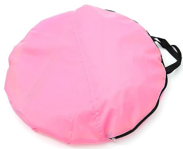 [LCS] Sammenleggbart leketelt for barn, prinsesseslott barnetelt pink