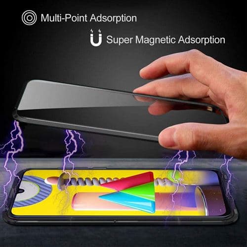 [LCS]DLIK Magnetiskt Adsorptionsfodral Kompatibelt med Xiaomi Redmi Note 9 Pro med