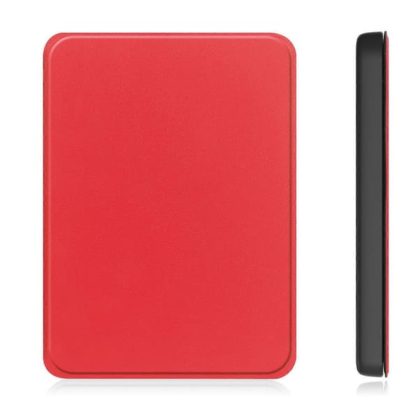 Til Kindle Paperwhite (2024) Etui PC+PU E-læser Cover Understøtter Auto Vågn/Dvale Multicolor Style D