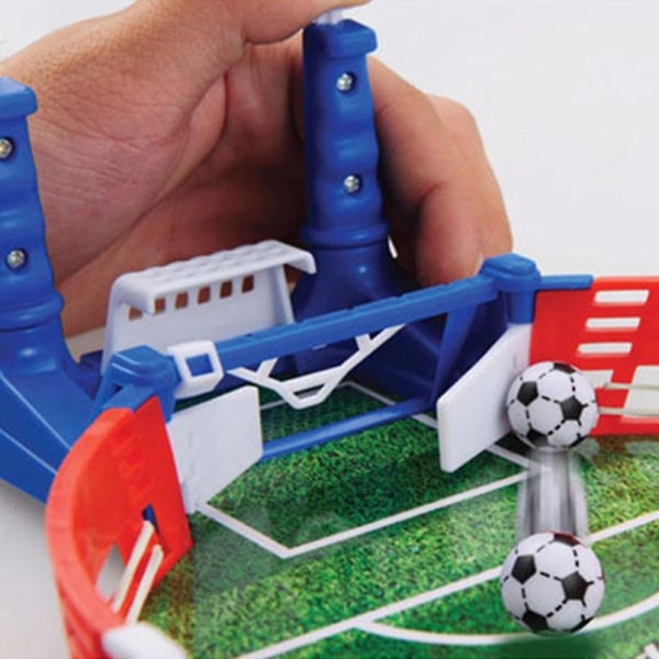 Mini Fotbollsspel Brädspel Kit Bordsfotboll Leksaker Sport Utomhus Portabla Bordsspel