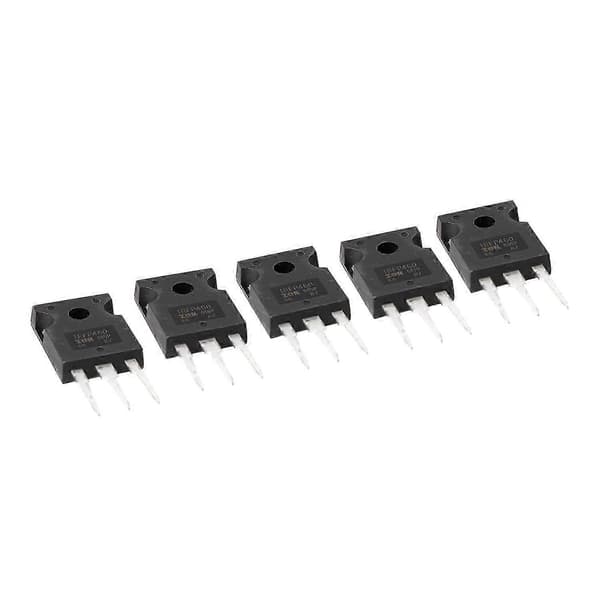[LCS]5 stk 5X IRFP460 20A 500V Power MOSFET N-kanal transistor black  silver