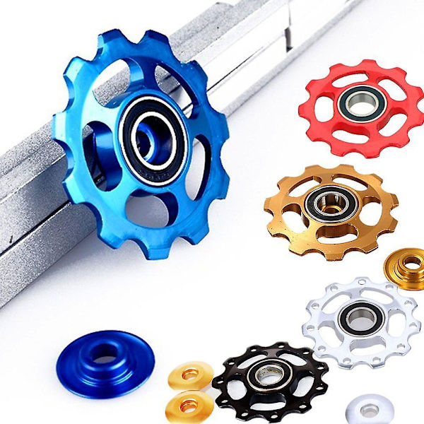 1 st Mode Portabel Cykel Bakväxel Trissa Legering 11t Hjuldelar Utomhus Cykel Rulle Hjul Blue