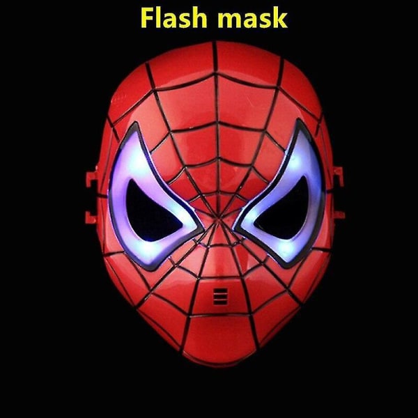Child Avengers Superhjälte Spiderman Hulk Iron Man Wolverine Cosplay Mask / Halloween Pojkar och Flickor Party Cartoon Mask Present 2