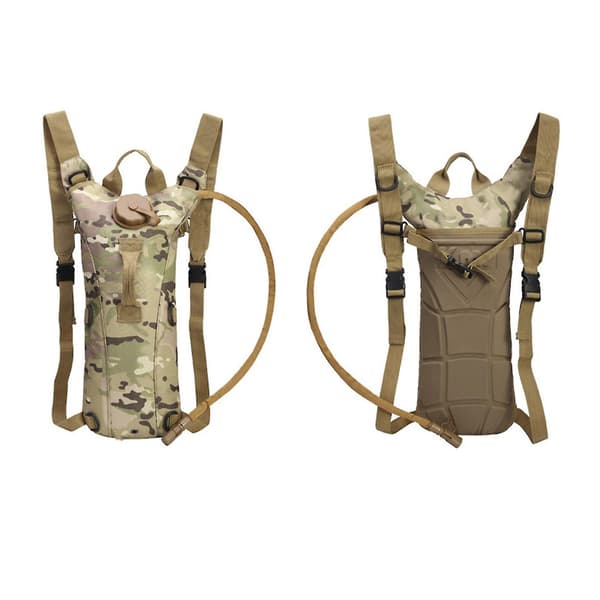 [LCS]3l Hydration Pack Eva Stor 900d Oxford Letvægts Vandrerygsæk Brown