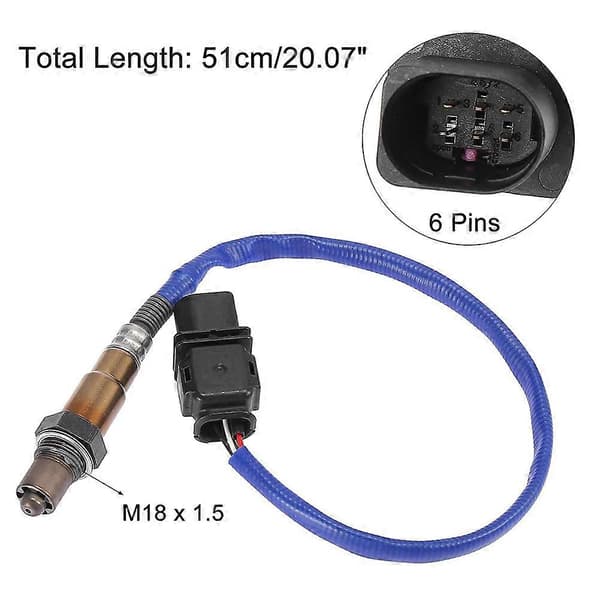 [LCS] Lambda oksygen O2-sensor for FORD FOCUS KUGA C-MAX II MONDEO ESCAPE 2013-2016 1.6 2.0 0258017359 DS7A as shown