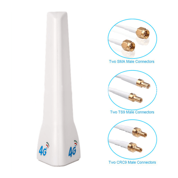 4G LTE ekstern antenne indendørs antenne SMA han CRC9 TS9 SMA Male
