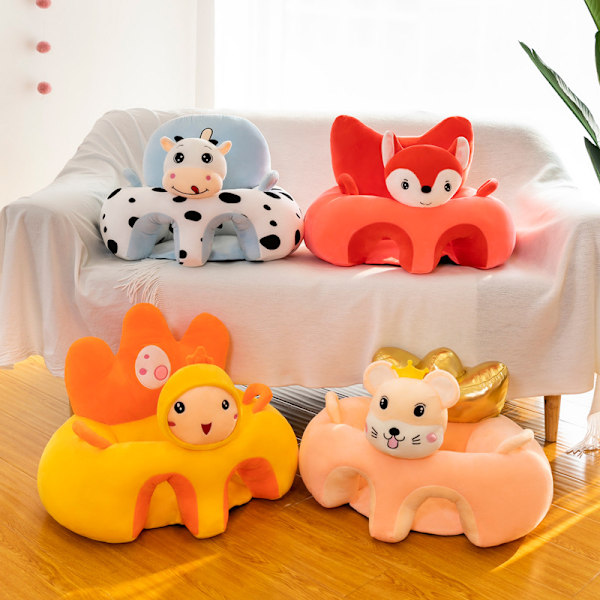 Tegneserie Sæde Børn Baby Sød Baby Anti-fald Sofa Tegneserie Dyr Plys Legetøj til Baby Unicorn