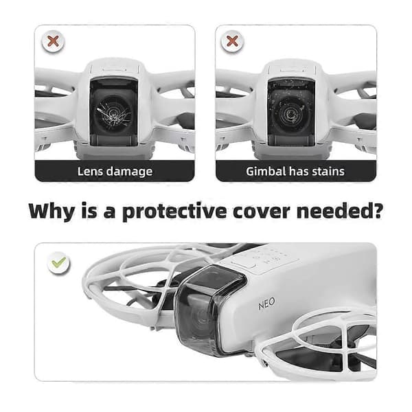 (Ny) För DJI Neo Linsskydd Gimbal Kamera Dammtätt Linsskydd Not Specified