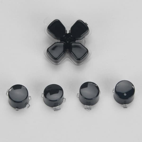 [LCS]D-pad Move Action Dpad For Key Abxy X Buttons Set Reparasjonsdel Erstatning Forps Black