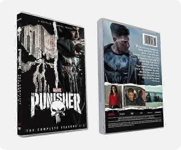 The Punisher Kausi 1-2 Koko TV-sarja 6-levyn DVD B