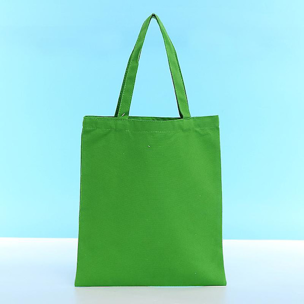 Tygkasse Canvas Konstväska 40*34 cm Green