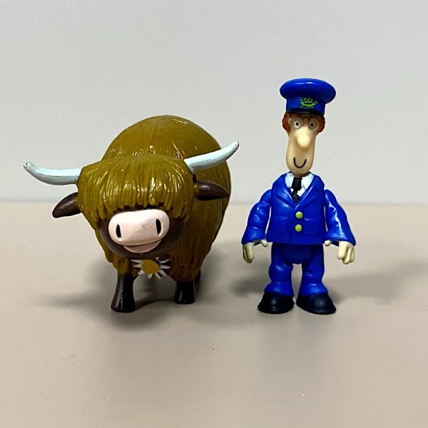 Erä Postimies Pate -hahmoja Pate Postimies AJ Bains Junankuljettaja Neiti Goggins Ben Jess Kissa Daisy Lehmä Useita Minifiguureja Lasten Lelut Pat Cat Jess