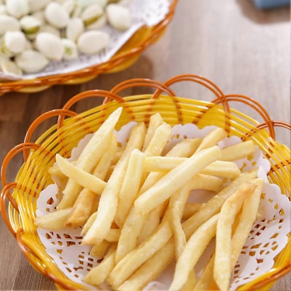 [LCS]100 stk. runde papirblondebrikker Kakeunderlag Fest Bryllup Bake dekorasjon 9.5inch
