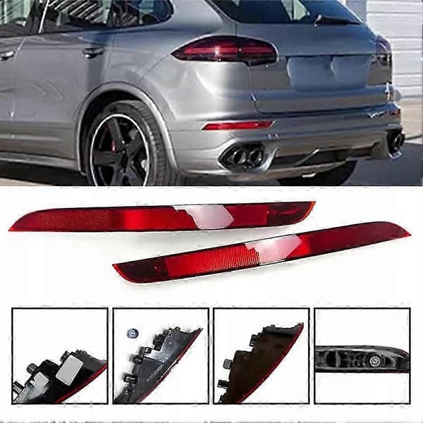 Passer til Porsche Cayenne 9Y0 2018 - 2025 bil baklys støtfanger Left