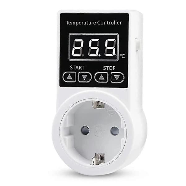 [LCS]1 stk. termostatuttak med sensor, digital temperaturkontroller, vanntett temperaturuttak S