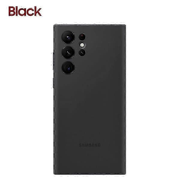 [LCS]Samsung Silikonskal för Galaxy S22 Ultra 5G Mode Skydd For Black