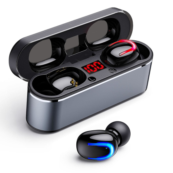 Trådlösa Bluetooth Hörlurar Headset Bluetooth 5.0 Hörlur Inbyggd