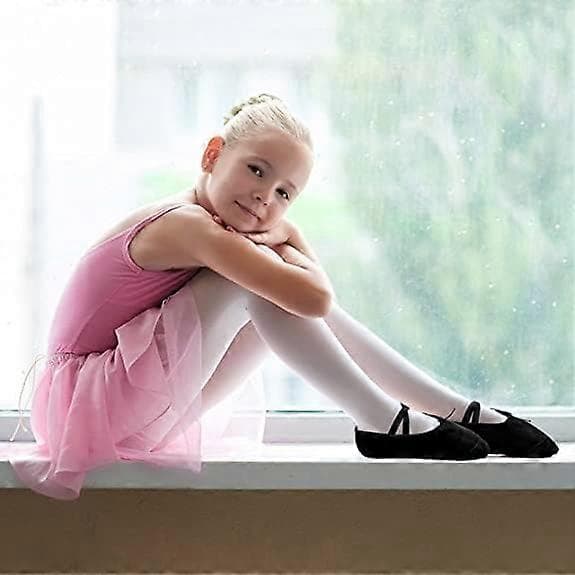 Balletsko, Piger Ballet Træningssko, Yogasko til Dans, Ballet Træningssko, Yogasko til Dans, Balletsko Hjemmesko Flade Pumps til 32