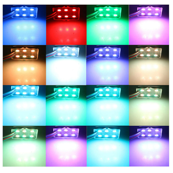 Rgb Led Rock Lights Truck Bed Under Body Led Light