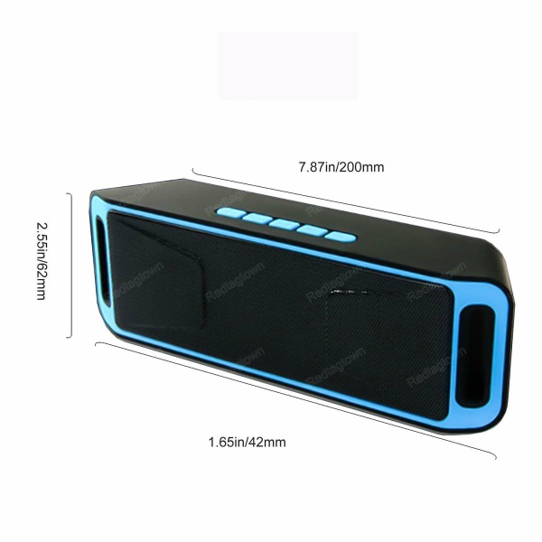Bärbar Bluetooth-högtalare, Trådlös Bluetooth-högtalare, Resehögtalare för utomhusbruk