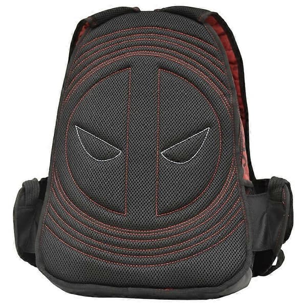 Ryggsäck Marvel Batman Deadpool Stor Kapacitet Multifackdesign Multifunktionell Ryggsäck Laptop Skolväska - Perfekt