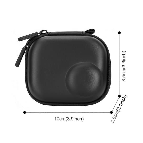 Til DJI Osmo Nano PULUZ Mini Bærbar EVA Hård Opbevaringstaske (Sort) Black