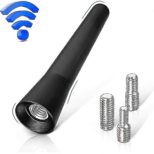 Auto FM DAB Antenne Bilradioantenne 6,5 cm Kort Mini Bilantenne Med Kraftfuld FM/AM/DAB Modtagefunktion