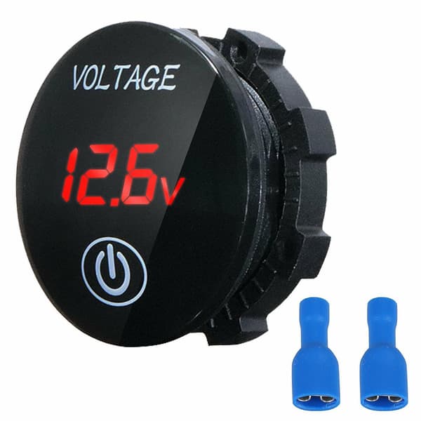 [LCS]Digital Voltmeter Spenningsmåler Red