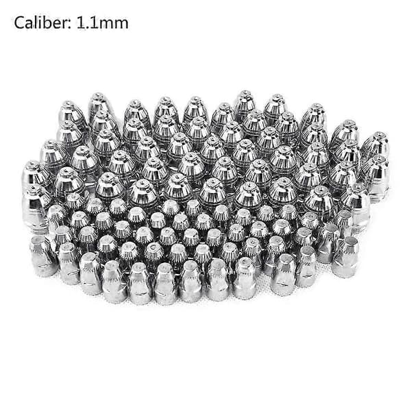 [LCS]100st P80 Plasmaskärning CNC 60A 80A 100A P80 Plasmafackla Spets Elektrod Munstycke 1.1mm