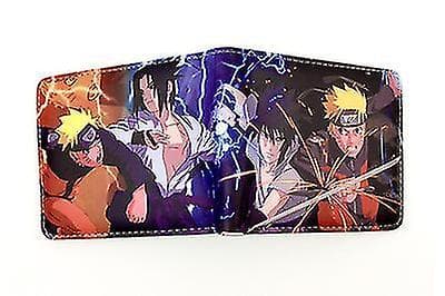 Pu-skinnlommebok Naruto - Flerfarget