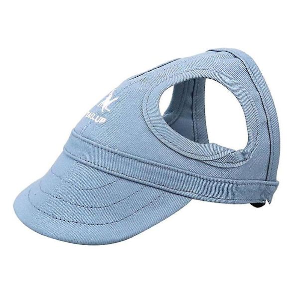 Pieni lemmikkikoiran lippis kesäksi, yksivärinen Oxford-lippis Dog cap2 Xl