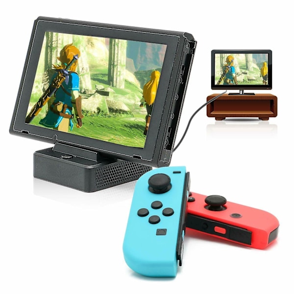Nintendo Switch Lataustelakka-asema 4k HDMI TV-adapteri