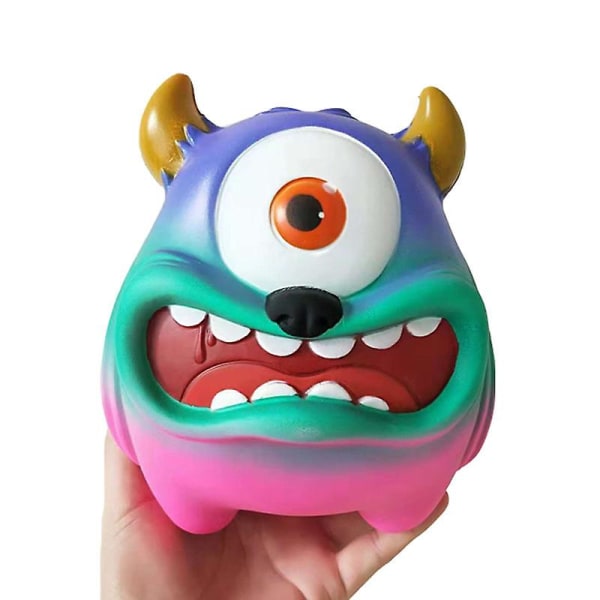 Bedårande Monster Squishies Doftande Mjuka Squishy Långsamt Stigande Klämleksaker
