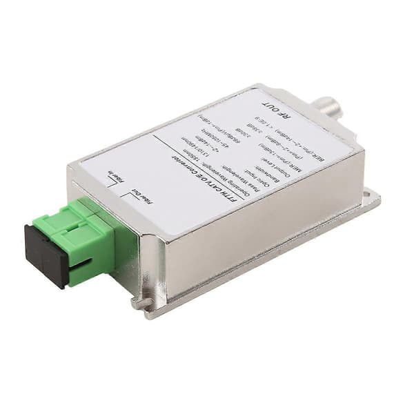 [LCS]Mini CATV FTTH-modtager Fiberoptisk WDM-node RF-konverter Triplexer Minimode Indendørs AGC 1310nm/15 White