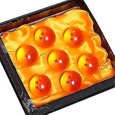 [LCS]7 stk 4,3 cm Dragon Ball-kuler Dragon Ball-figur i eske