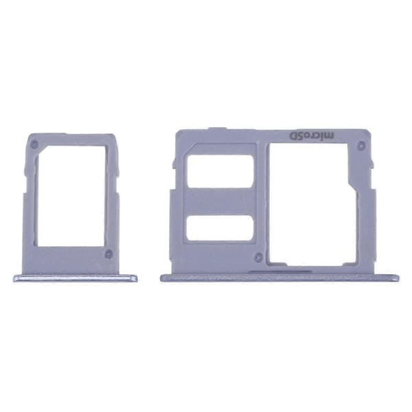 SIM-kortsfack + Micro SD-kortsfack för Galaxy J3 (2017) / J330 & J5 (2017) / J530 & J7 (2017) / J730 Blue