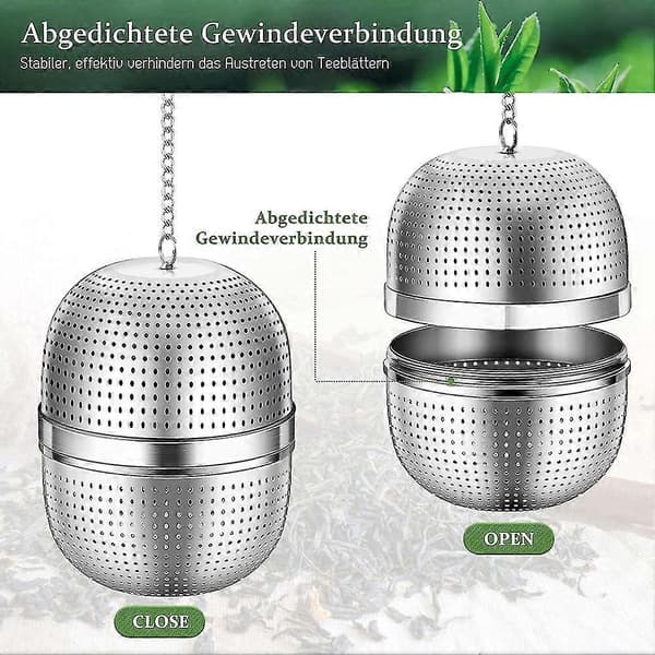 [LCS] 2 stk. tesil te-infuser tefilterkopp te-infuserkule