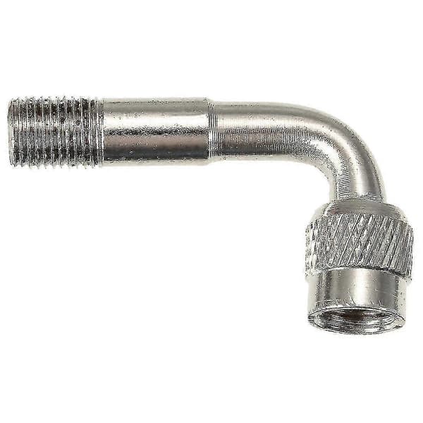 Nem-installerbar dækventilforlænger til motorcykel og køretøjer silver