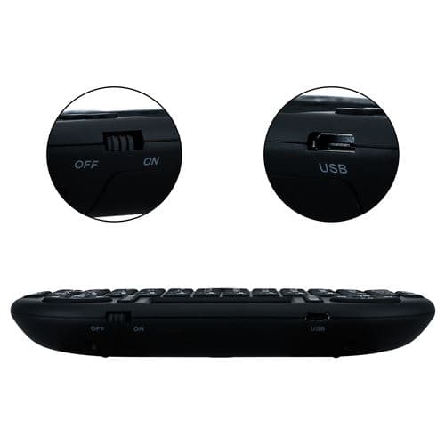 [LCS]Mini Bluetooth-tangentbord kompatibelt med HUAWEI P20 PRO uppladdningsbart QWERTY