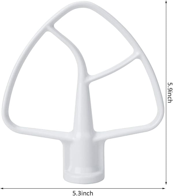 [LCS]K45B Flatvisp med belegg kompatibel med KitchenAid 4., ZQKLA