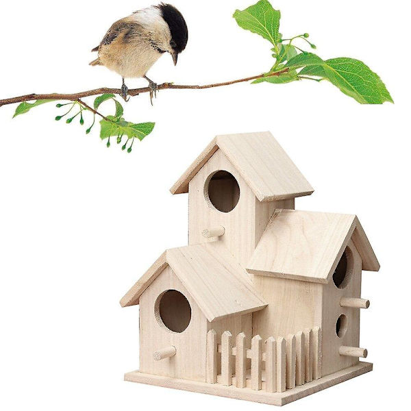 Nest Dox Pesämökki Linnunpönttö Linnunpönttö Puulaatikko|Linnunhäkit & Pesät