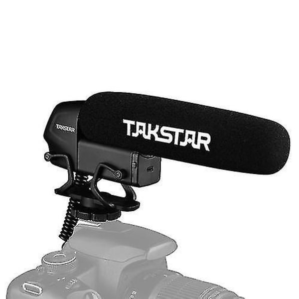 TAKSTAR SGC-600 Kondensatorintervjumikrofon på kameran
