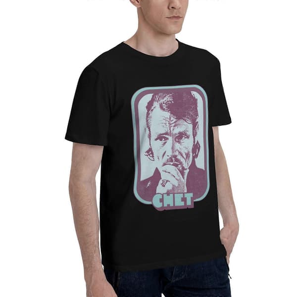 [LCS]Chet Baker T-skjorte for menn og kvinner-DW31400 L