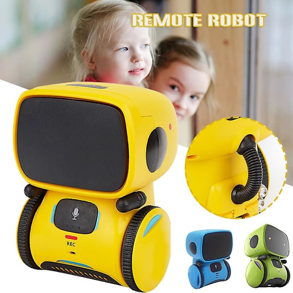 Fjärrkontroll Robot Leksak Gående Talande Dansande Leksaksrobotar För Barn Pedagogiska Leksaker Med Red